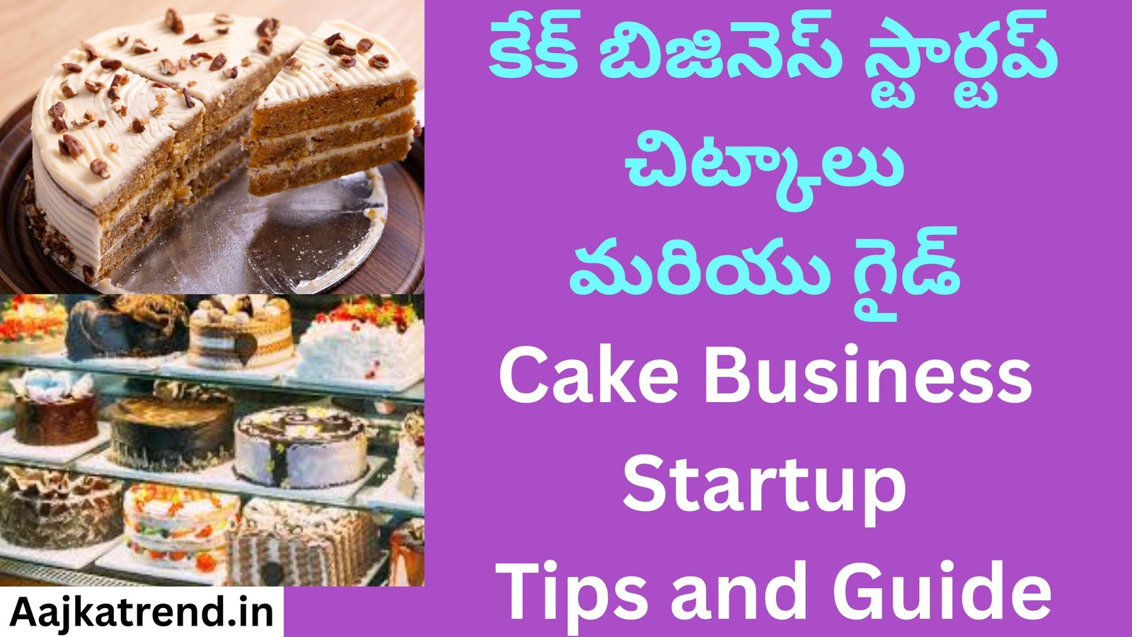 Cake Business Startup Tips and Guide