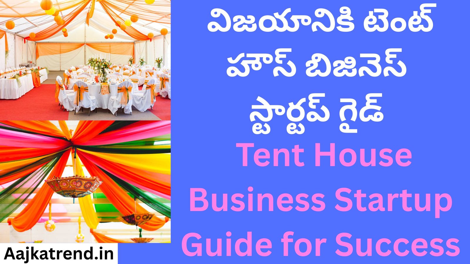 Tent House Business Startup Guide for Success